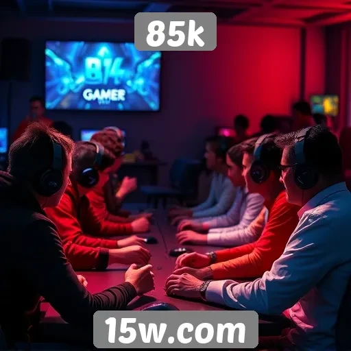 Crescimento da comunidade gamer no 85k