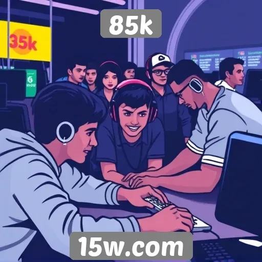 85k se destaca por sua comunidade ativa de gamers