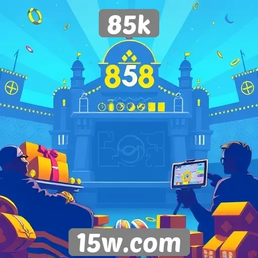 Principais recursos do site 85k para jogadores