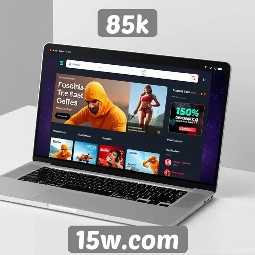 Atualizações recentes no site 85k melhoram experiência do usuário